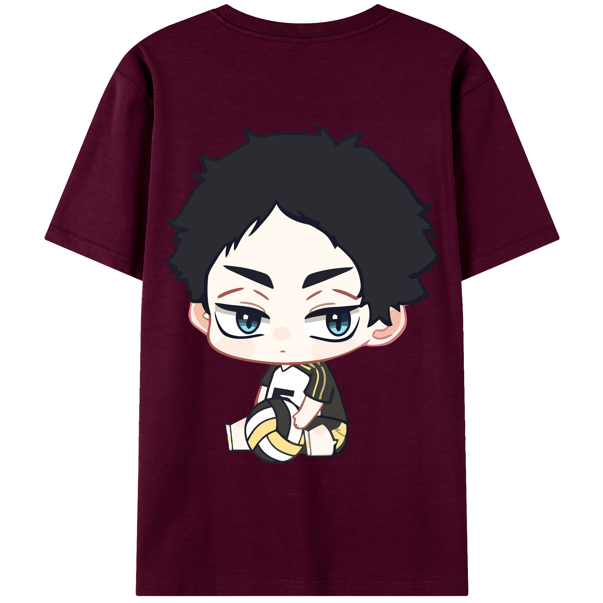 （画像用） ハイキュー!! Haikyu!! レディース半袖Tシャツ(バックプリント)